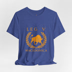 LEGIO V Macedonica Crest T-Shirt Roman Empire