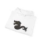 Decebalus Hoodie — Front Side Dacian Wolf Symbol