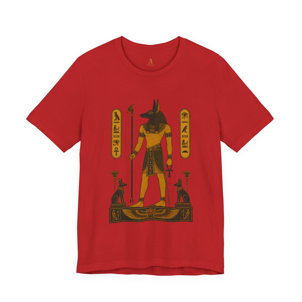 Anubis Egyptian God Tee — Ancient Mythology Graphic T-Shirt