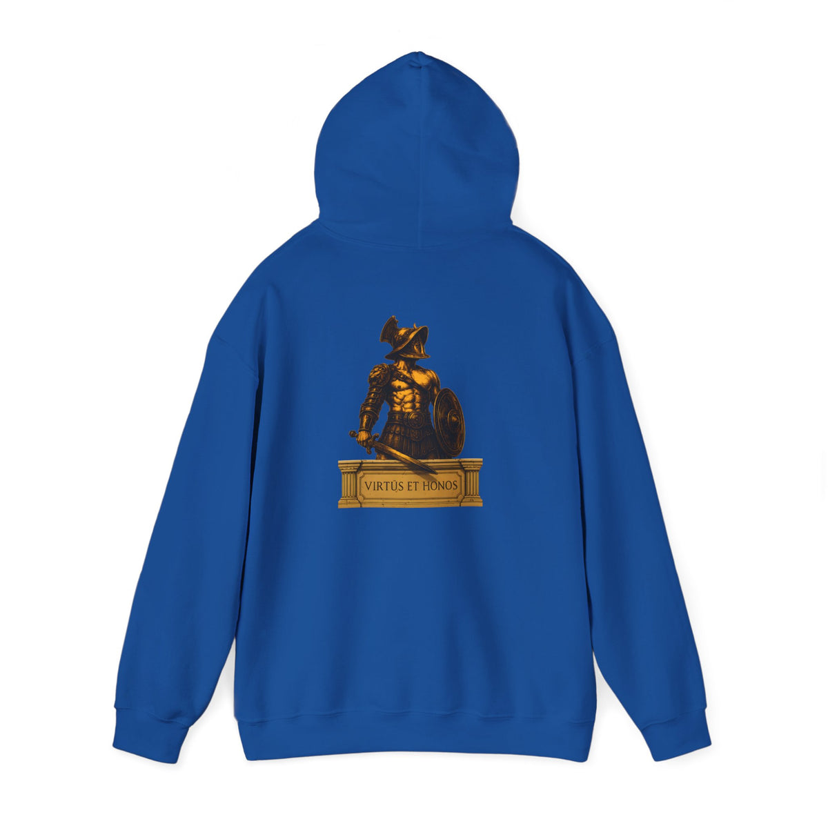Roman Empire Hoodie - SPQR Eagle & Gladiator "Virtus et Honos"