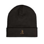 EmperoGear Embroidered Knit Beanie — Golden Logo