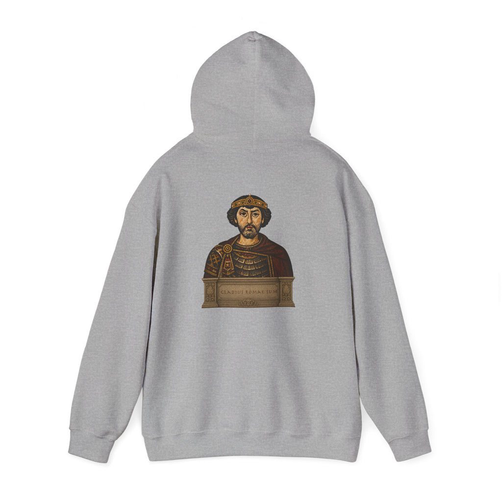Belisarius Hoodie — Golden Double-Headed Eagle Byzantine Empire