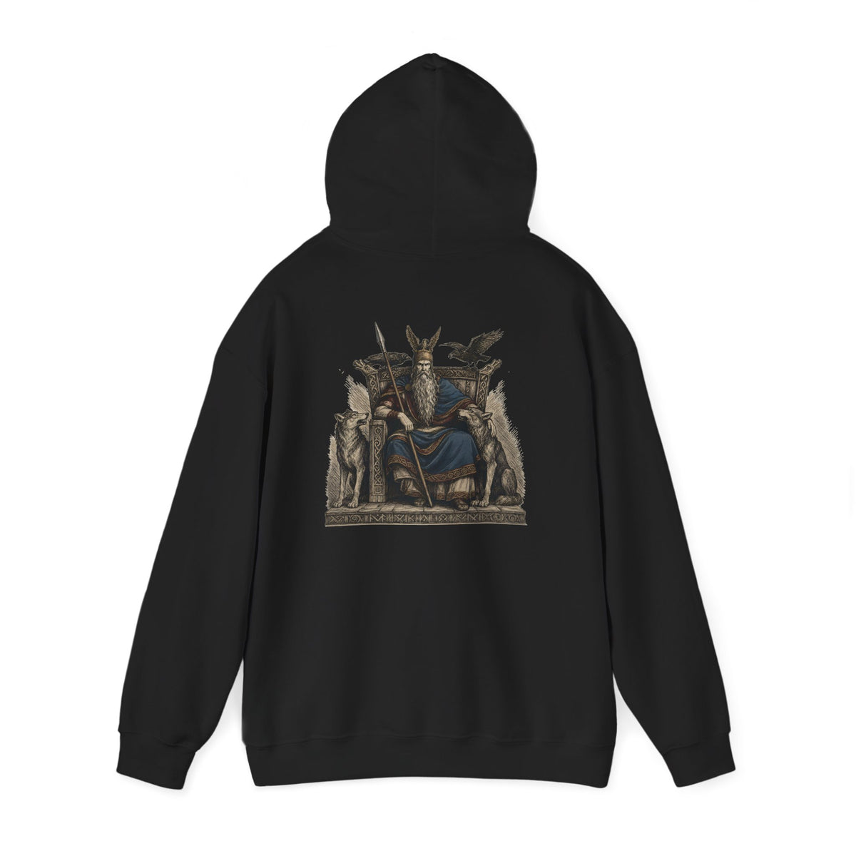 Odin Throne Hoodie — Vikings