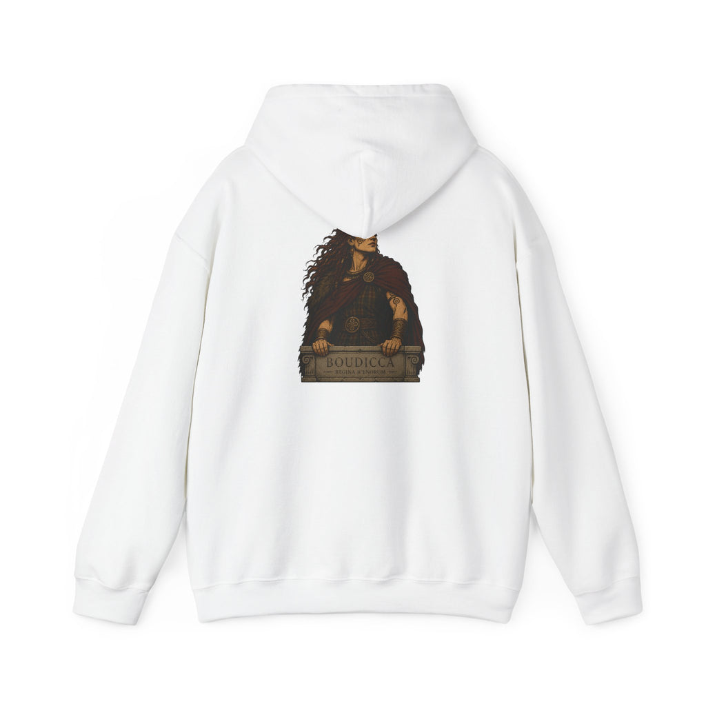 Boudicca Hoodie - Boar Symbol Front Side