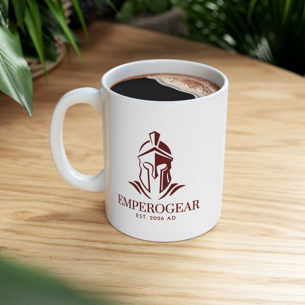 EmperoGear Coffee Mug 11oz - Blood Red Logo