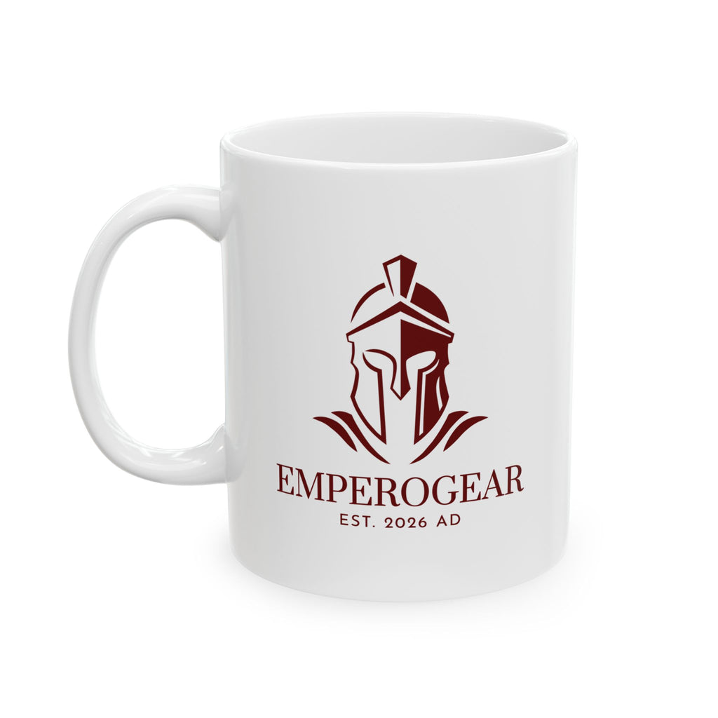 EmperoGear Coffee Mug 11oz - Blood Red Logo