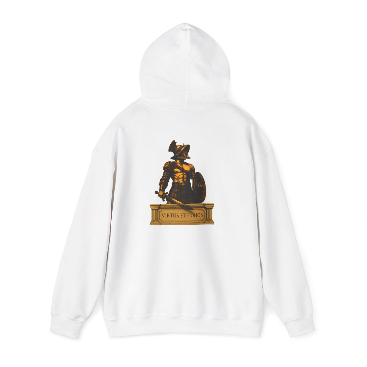Roman Empire Hoodie - SPQR Eagle & Gladiator "Virtus et Honos"