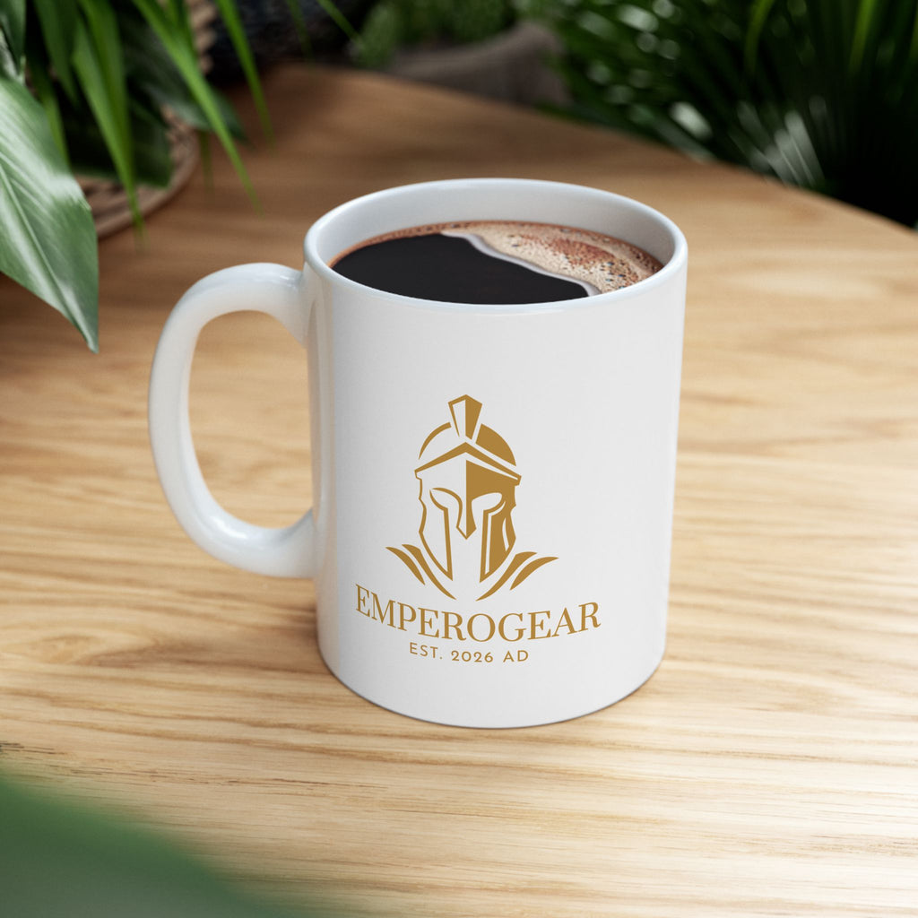 EmperoGear Coffee Mug 11oz - Golden Logo