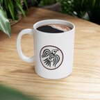 Harald Bluetooth With Raven Banner Coffee Cup 11oz