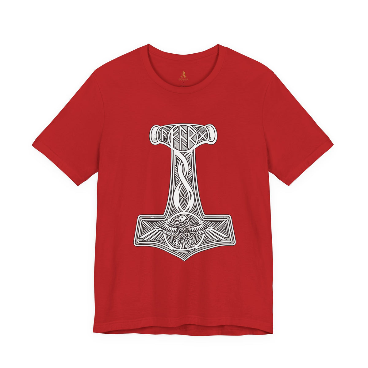 Thor's Hammer Mjölnir T-Shirt — Viking Norse Rune Design