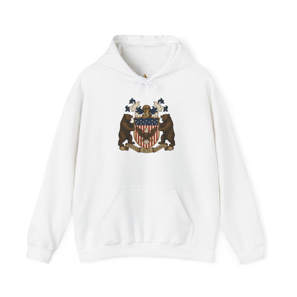 Liberty or Death Hoodie — Heraldic Bear Crest