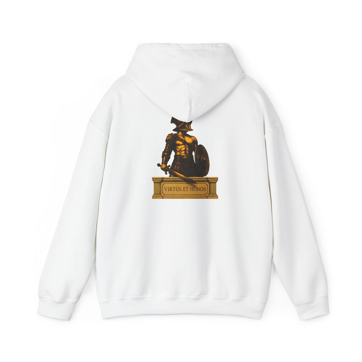 Roman Empire Hoodie - SPQR Eagle & Gladiator "Virtus et Honos"