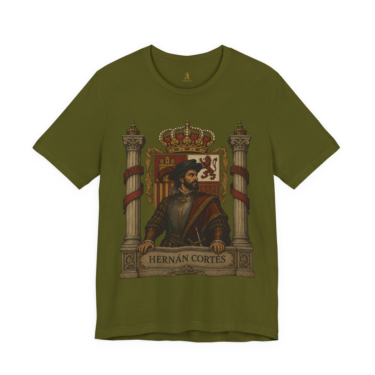 Hernán Cortés T-Shirt – Spanish Empire Historical T‑Shirt