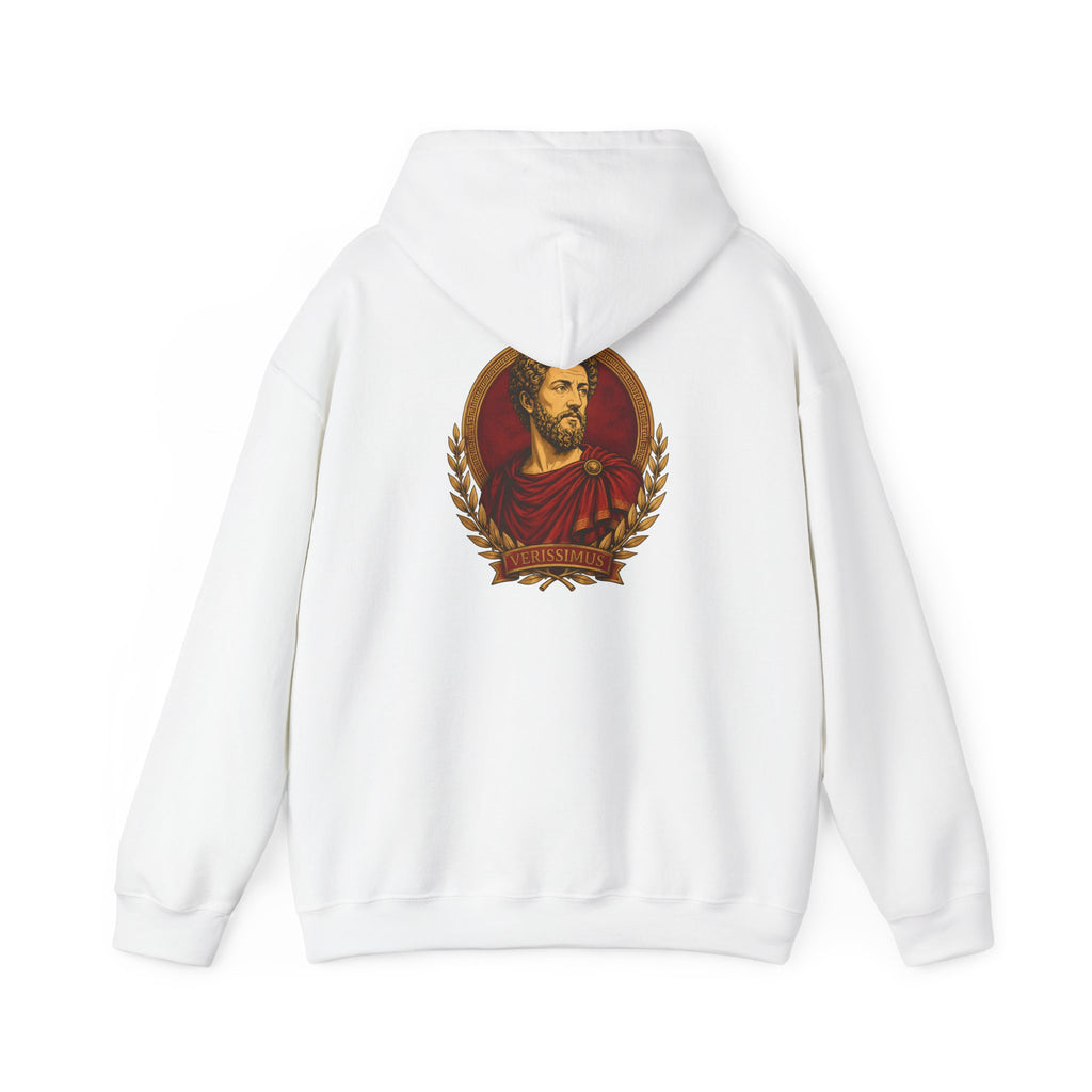 Roman SPQR Hoodie — Marcus Aurelius Back Print
