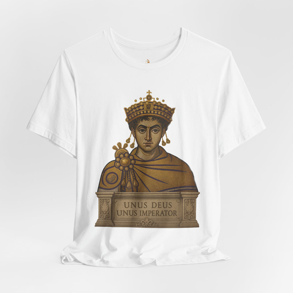 Justinian T-Shirt - "Unus Deus Unus Imperator" Byzantine Empire