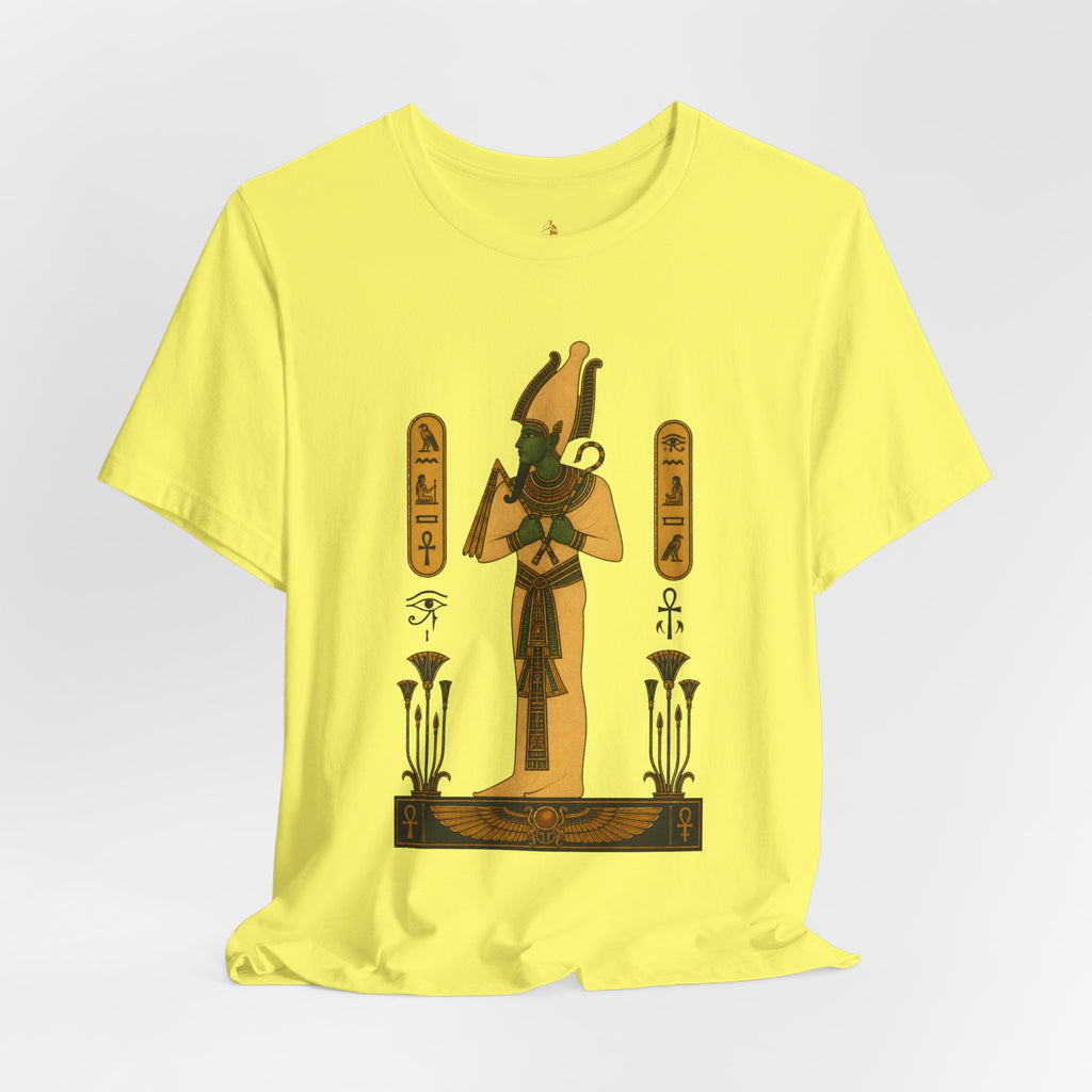 Osiris Egyptian God Tee — Ancient Mythology Graphic T-Shirt