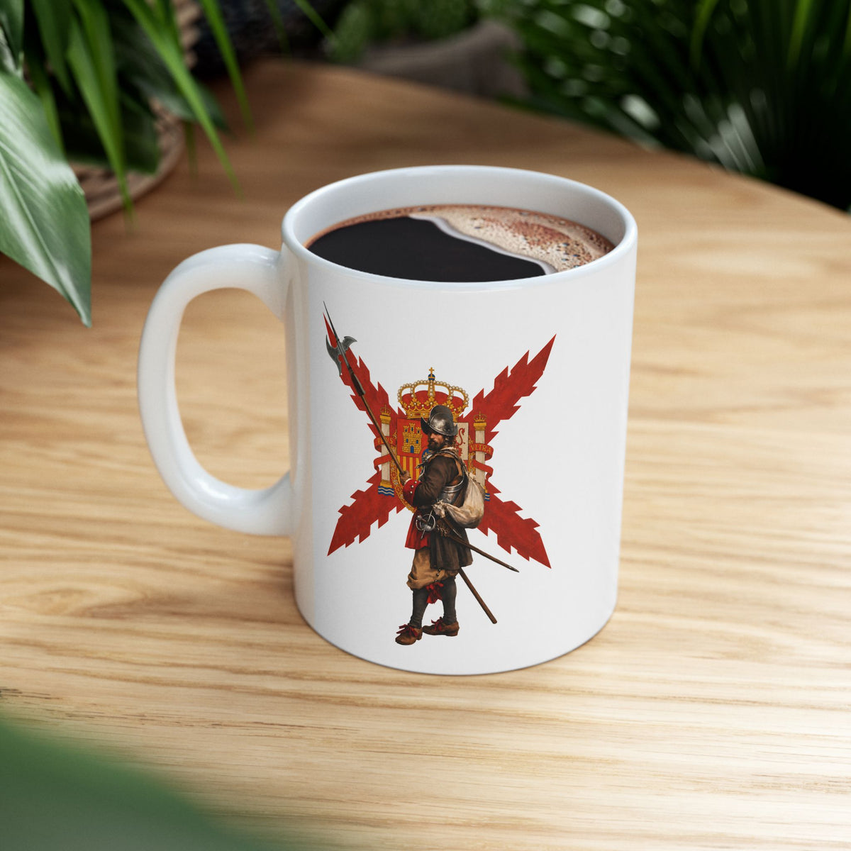 Tercios Ceramic Mug — Coffee Cup 11oz