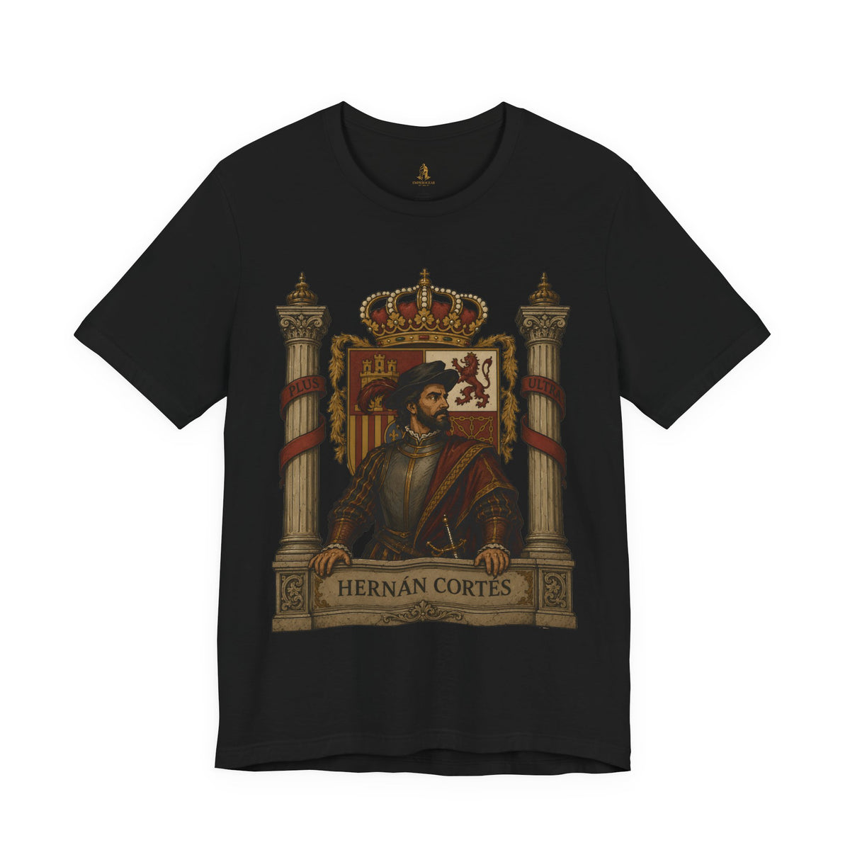 Hernán Cortés T-Shirt – Spanish Empire Historical T‑Shirt