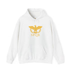 Roman SPQR Hoodie — Marcus Aurelius Back Print