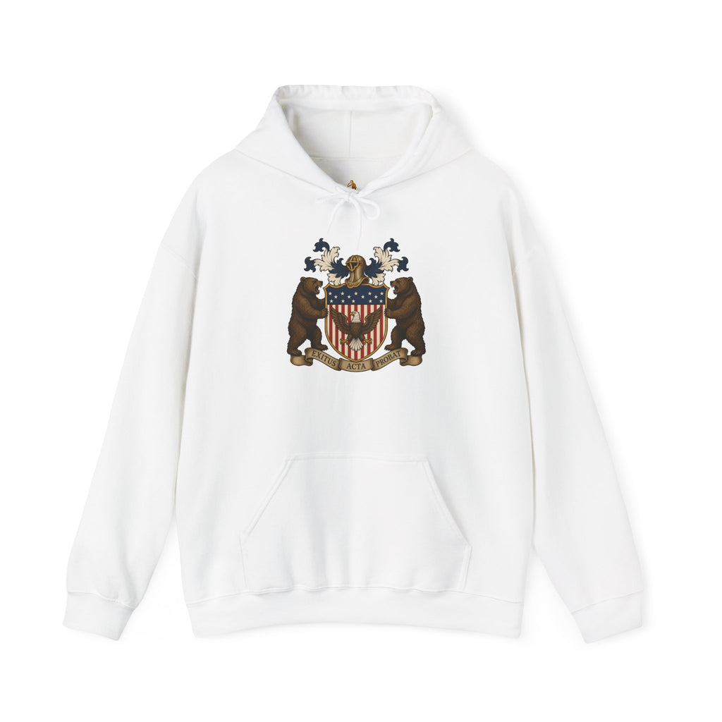 George Washington Hoodie — Heraldic Bear Crest