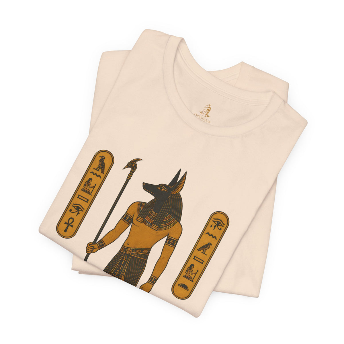 Anubis Egyptian God Tee — Ancient Mythology Graphic T-Shirt