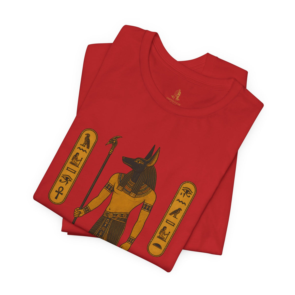 Anubis Egyptian God Tee — Ancient Mythology Graphic T-Shirt