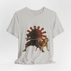Samurai with Akita Inu T-Shirt – Rising Sun Tee