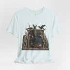 Odin Throne T-Shirt — Norse God Odin with Ravens T-Shirt