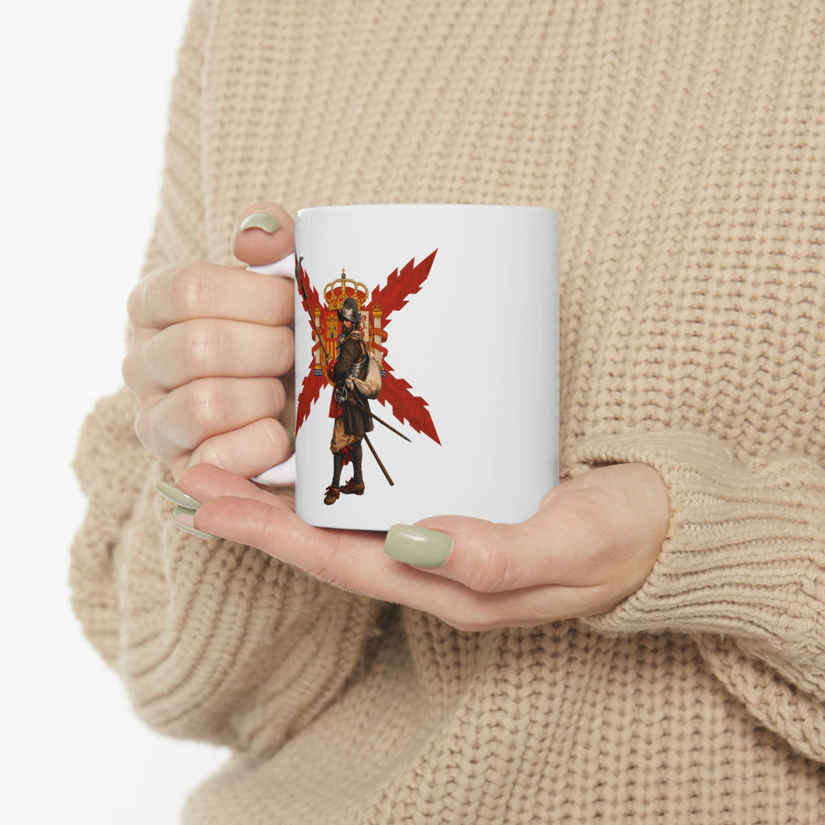 Tercios Ceramic Mug — Coffee Cup 11oz