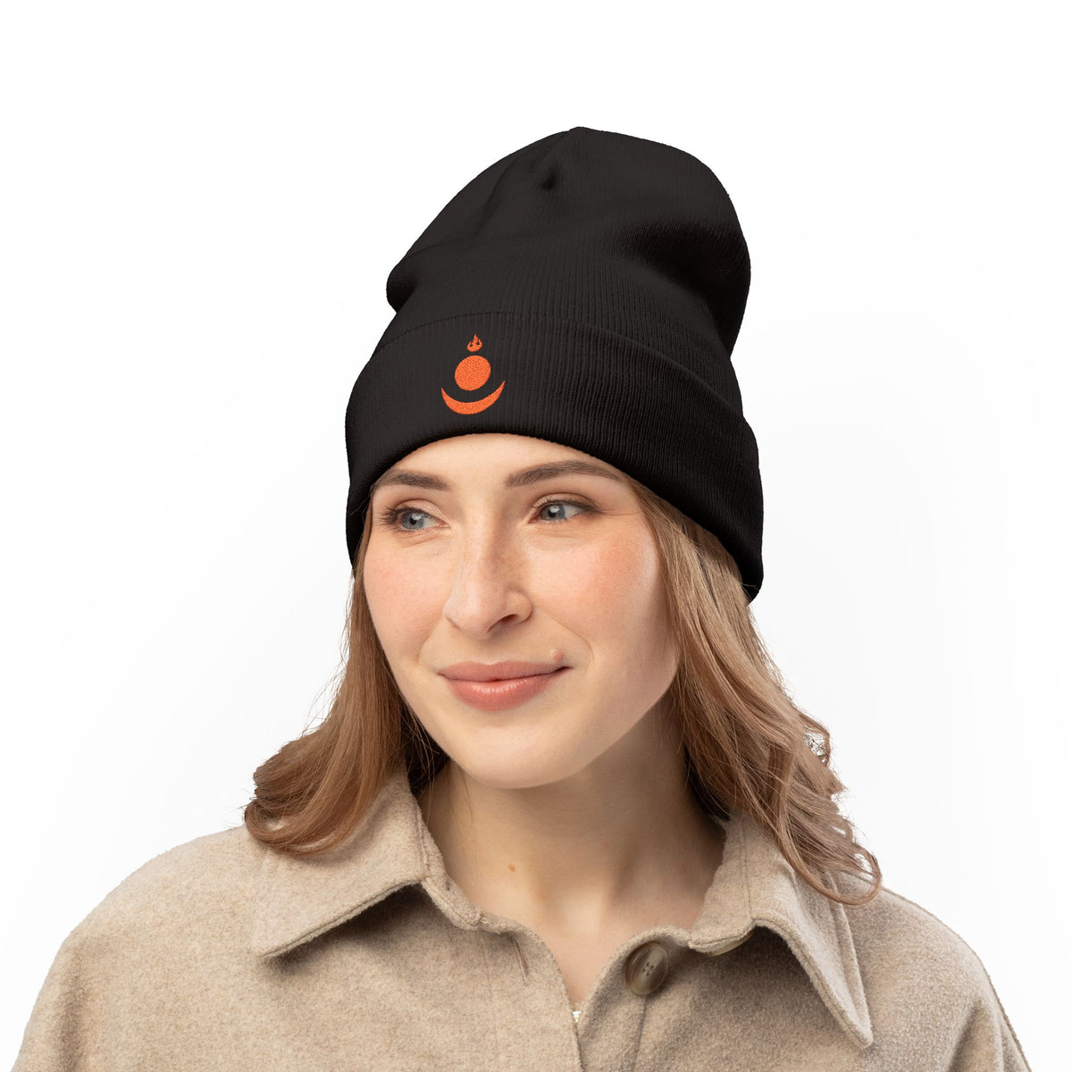 Embroidered Mongolian Empire Emblem Beanie