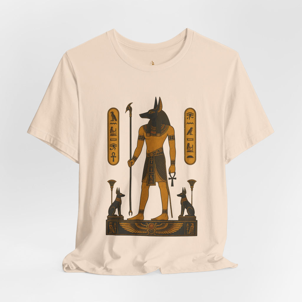 Anubis Egyptian God Tee — Ancient Mythology Graphic T-Shirt