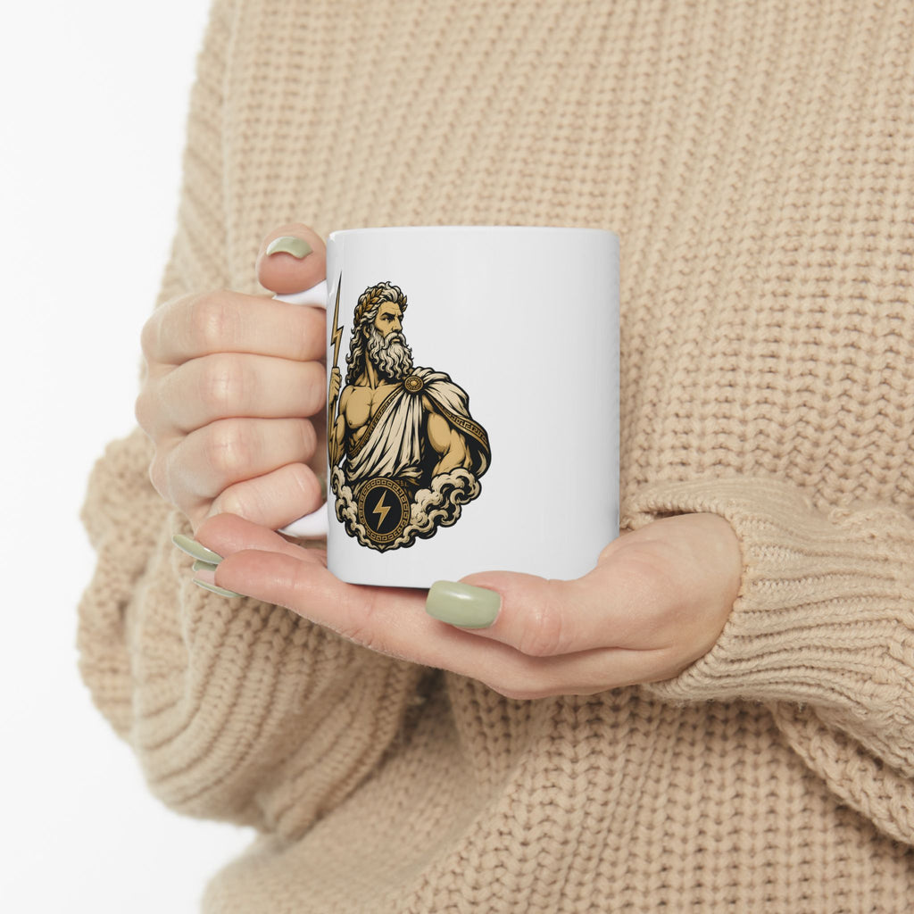 Zeus Ceramic Mug – Coffee Cup 11oz