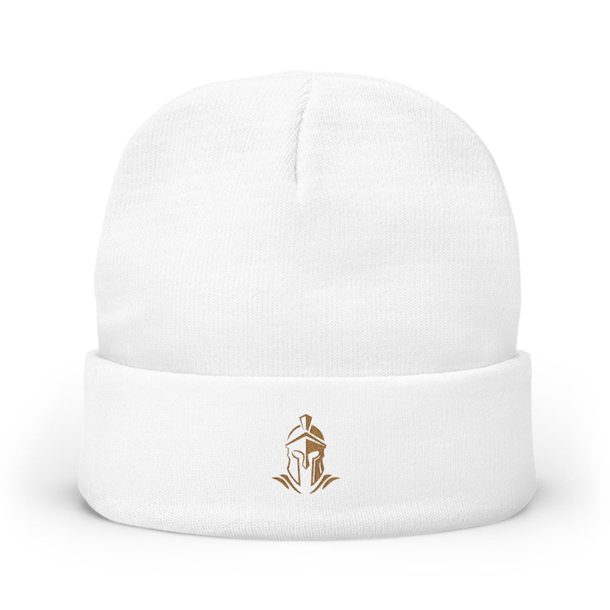 EmperoGear Embroidered Knit Beanie — Golden Logo