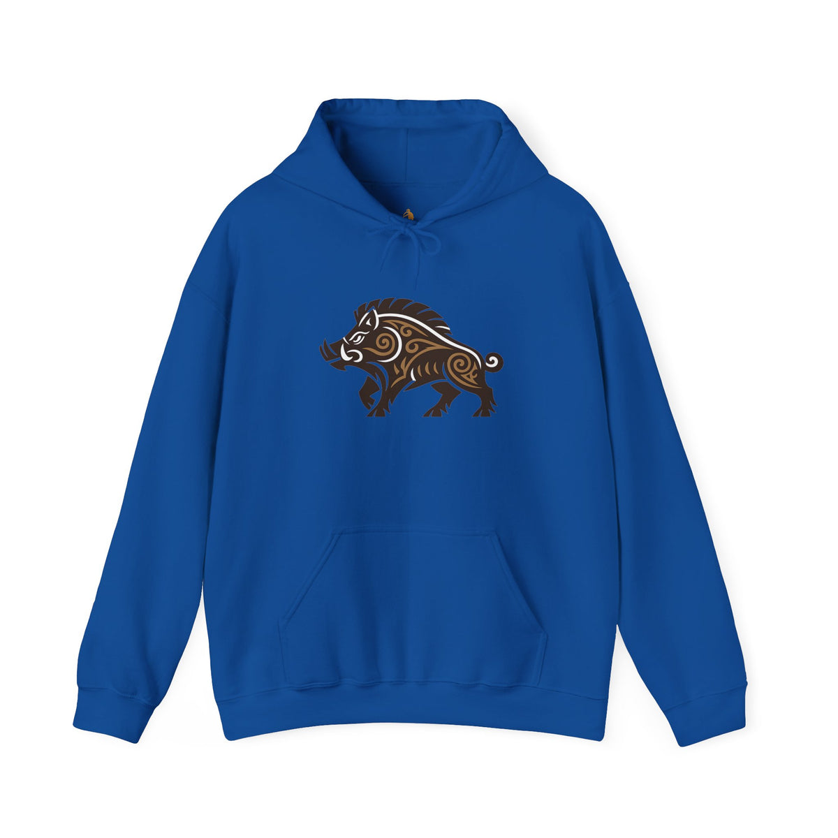 Boudicca Hoodie - Boar Symbol Front Side