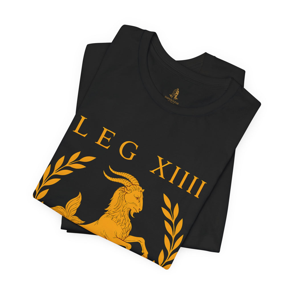 LEGIO XIIII  Golden Capricorn Laurel T-Shirt