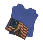 Benjamin Franklin T‑Shirt — Betsy Ross Flag Patriotic Tee