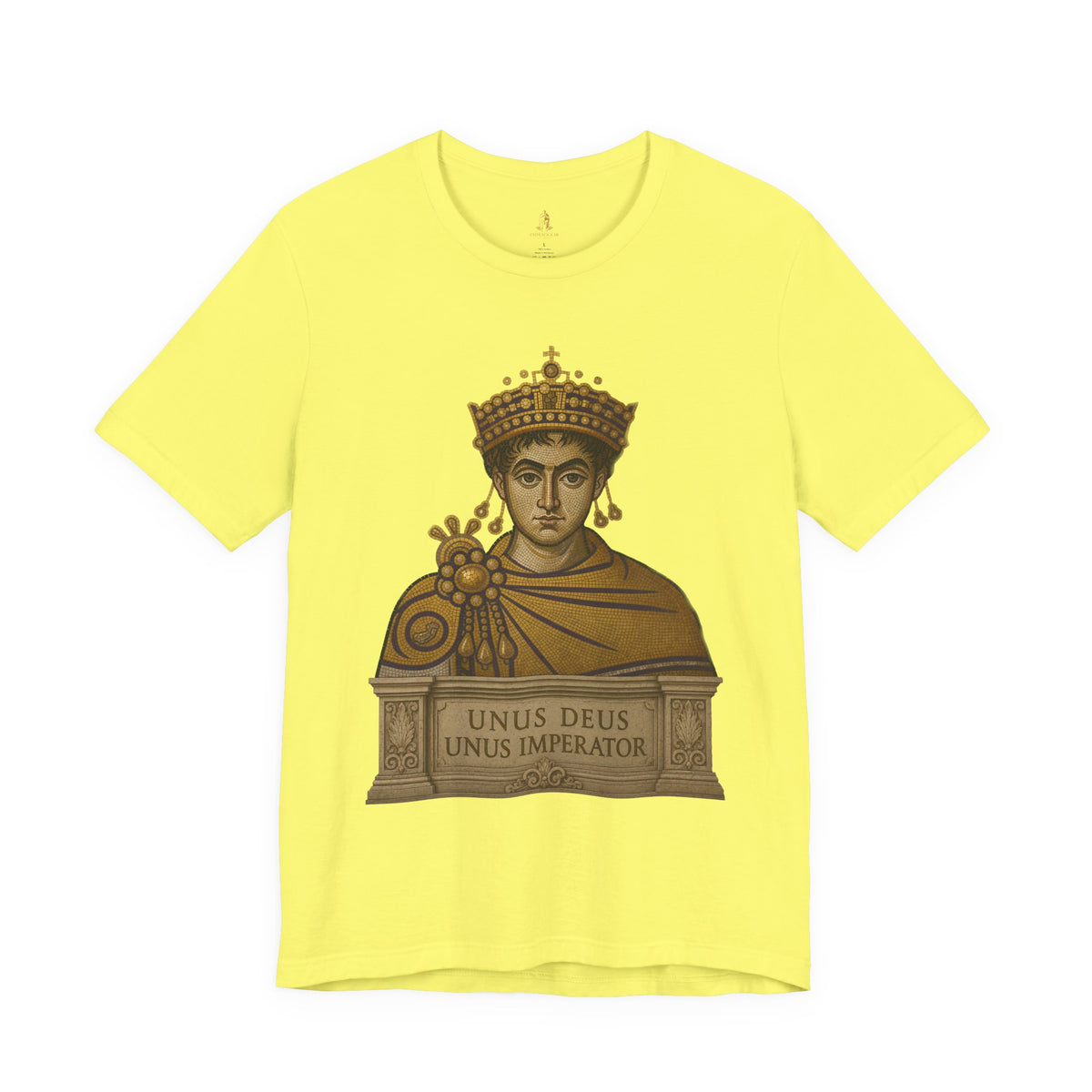 Justinian T-Shirt - "Unus Deus Unus Imperator" Byzantine Empire