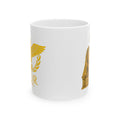 Ancient Rome SPQR Caesar Ceramic Mug — Red Roman-Style Coffee Cup