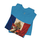 Napoleon on Horseback French Flag Graphic Tee