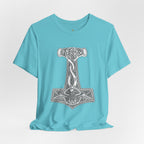 Thor's Hammer Mjölnir T-Shirt — Viking Norse Rune Design