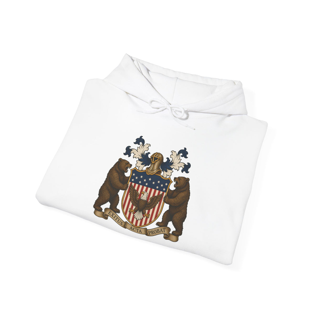 George Washington Hoodie — Heraldic Bear Crest