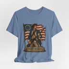 Liberty or Death Tee — Revolutionary Soldier Patriotic T‑Shirt