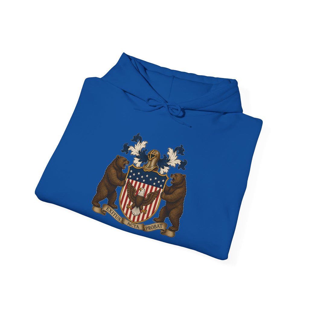 Benjamin Franklin Hoodie — Heraldic Bear Crest