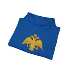 Constantine the Great Hoodie — Gold Double-Headed Eagle Byzantine Empire