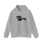 Decebalus Hoodie — Front Side Dacian Wolf Symbol