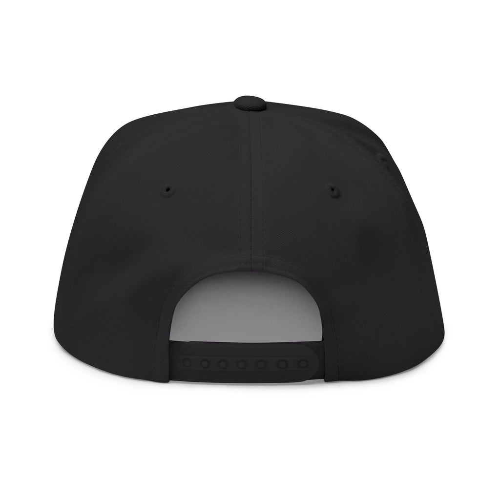 Embroidered Gold SPQR Eagle Flat Bill Cap