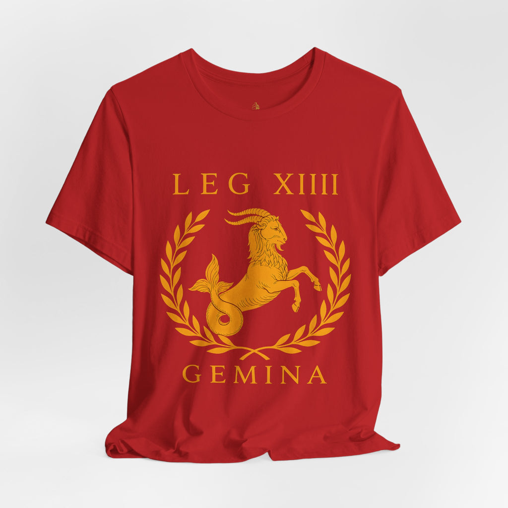 LEGIO XIIII  Golden Capricorn Laurel T-Shirt