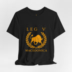 LEGIO V Macedonica Crest T-Shirt Roman Empire