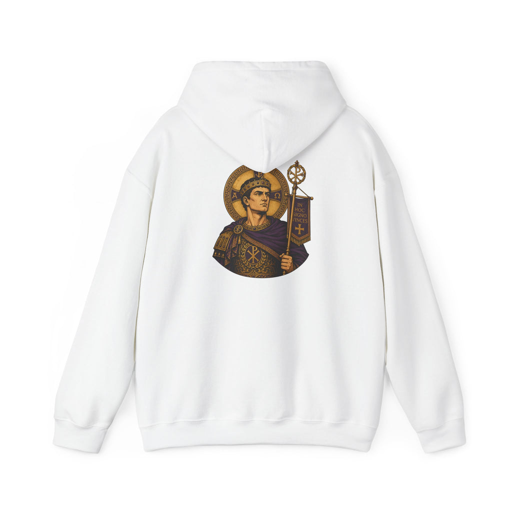 Constantine the Great Hoodie — Gold Double-Headed Eagle Byzantine Empire