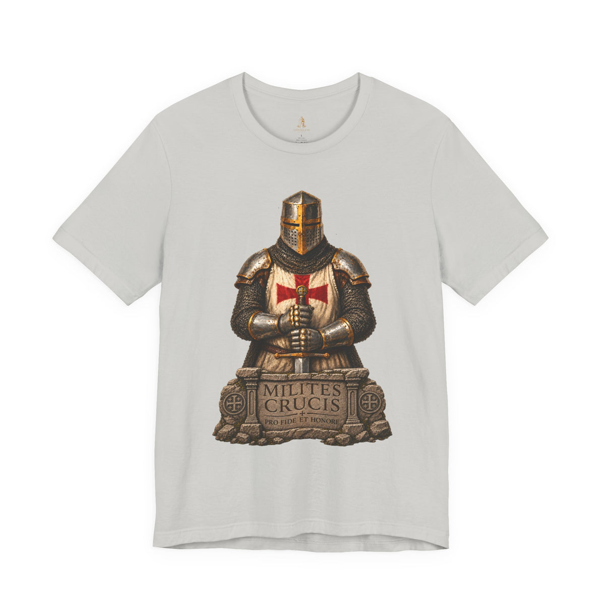Deus Vult Crusader Knight T-Shirt